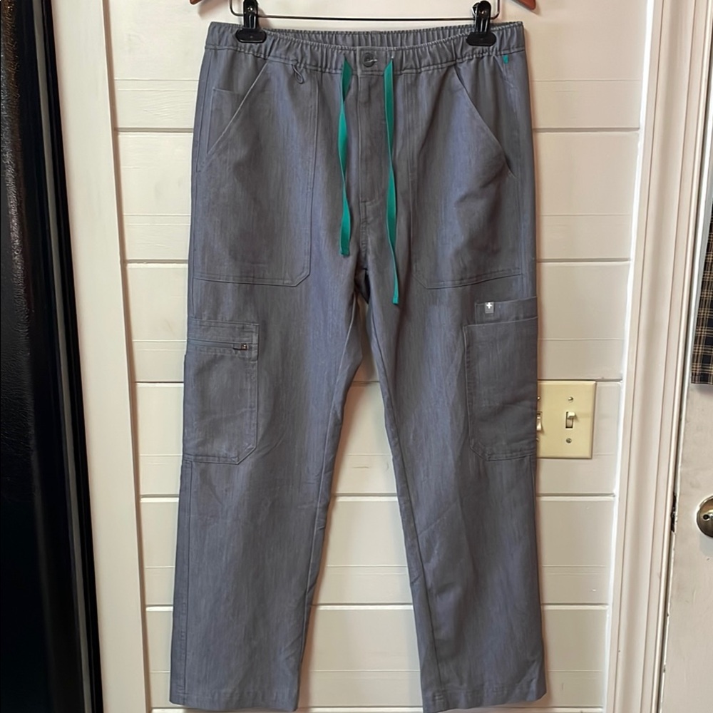 Figs Technical Collection Scrub Pants Gray Size M/S.